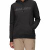 Mammut Hoodie Logo schwarz