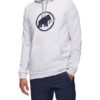 mammut Logo Hoodie Herren, Grau