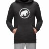 mammut Logo Hoodie Herren, Schwarz