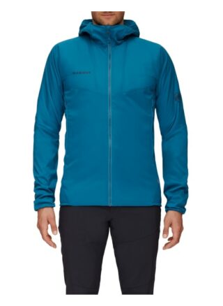Mammut Isolationsjacke Rime Light Flex Mit Kapuze blau
