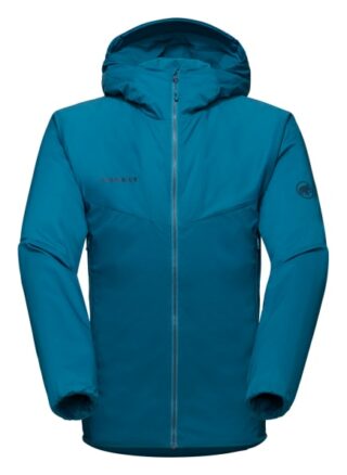 Mammut Isolationsjacke Rime Light Flex Mit Kapuze blau