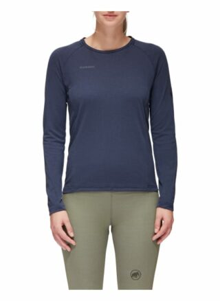 Mammut Longsleeve Aegility blau
