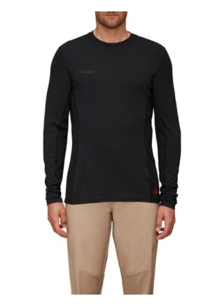 Mammut Longsleeve Sertig schwarz