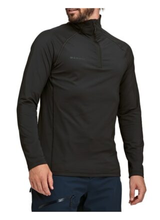 mammut Snow Half Zip Pull Sweatshirt Herren, Schwarz