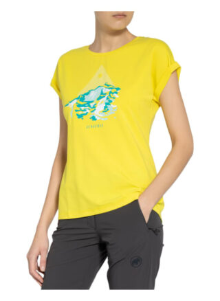 Mammut T-Shirt Mountain gelb