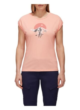 Mammut T-Shirt Mountain rot