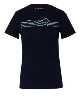 Mammut T-Shirt Seile blau