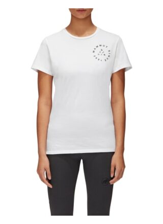 Mammut T-Shirt Seile weiss