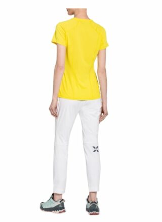 Mammut T-Shirt Sertig Mit Mesh-Einsatz gelb