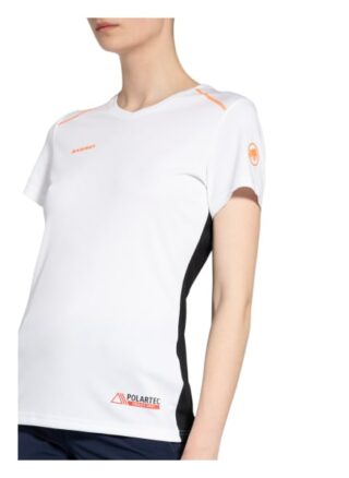 Mammut T-Shirt Sertig Mit Mesh-Einsatz weiss