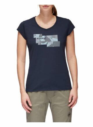 mammut Trovat T-Shirts Damen, Blau