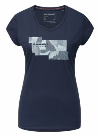 mammut Trovat T-Shirts Damen, Blau