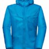 Mammut Windbreaker Jacke Convey Mit Kapuze blau