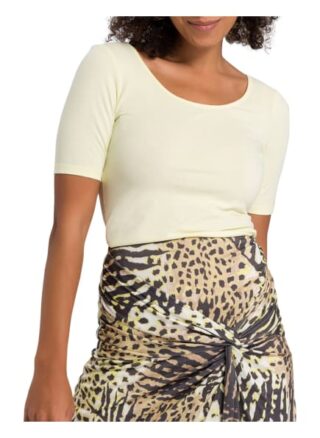 Marc Aurel Basicshirt gelb