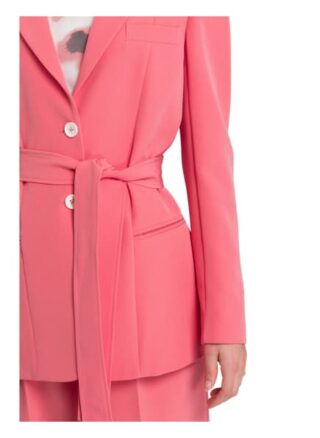 Marc Aurel Blazer Mit Bindegürtel pink