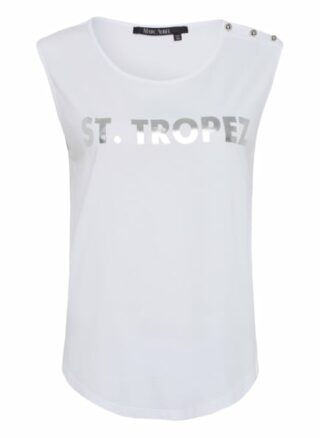 Marc Aurel Blusentop weiss