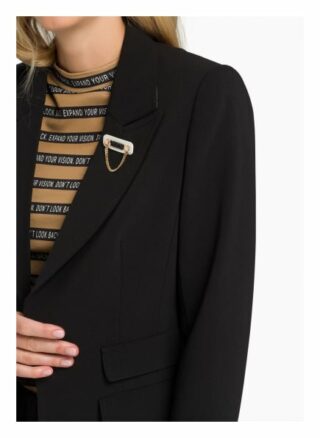 Marc Aurel Einknopfblazer schwarz