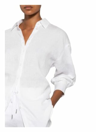Marc Aurel Hemdbluse Aus Leinen weiss