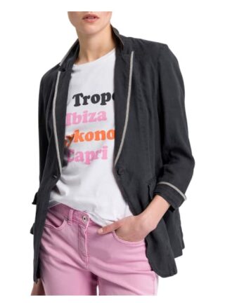 Marc Aurel Leinenblazer grau