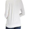 Marc Aurel Longsleeve Im Materialmix weiss