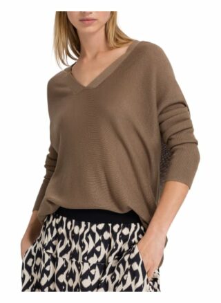 Marc Aurel Ponchopullover beige