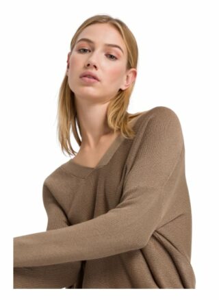 Marc Aurel Ponchopullover beige