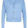 Marc Aurel Strickjacke Mit Leinen blau