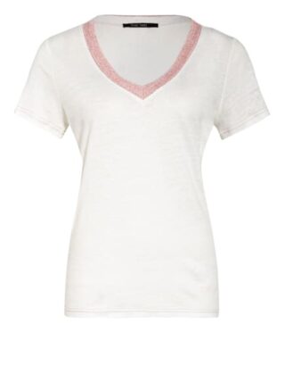 MARC AUREL T-Shirt aus Leinen Damen, Weiß