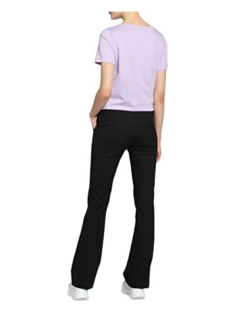 Marc Aurel T-Shirt Mit Schmucksteinbesatz violett