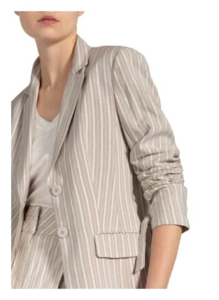 Marc Cain Blazer Mit Glitzergarn beige