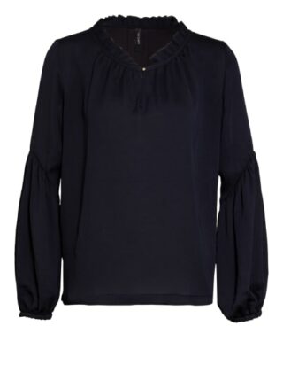 Marc Cain Blusenshirt Im Materialmix blau