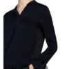 Marc Cain Blusenshirt Mit Volants blau