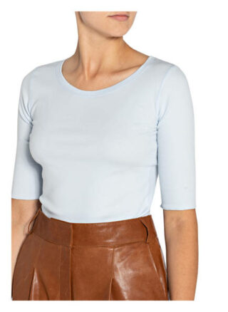 Marc Cain Feinripp-Shirt blau