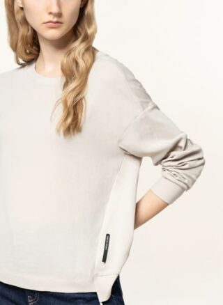 Marc Cain Longsleeve Im Materialmix beige