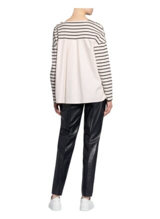 Marc Cain Longsleeve Im Materialmix blau