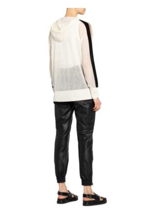Marc Cain Pullover Mit Galonstreifen weiss