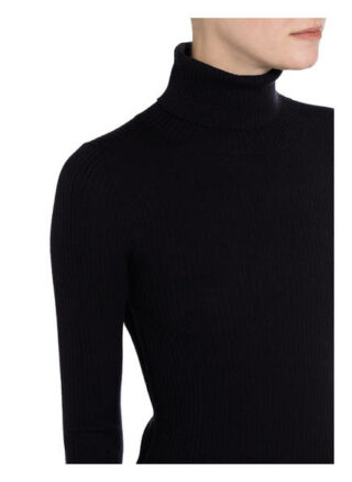 Marc Cain Rollkragenpullover blau