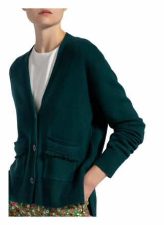 Marc Cain Strickjacke Mit Cashmere gruen