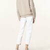 Marc Cain Sweatshirt Im Materialmix beige