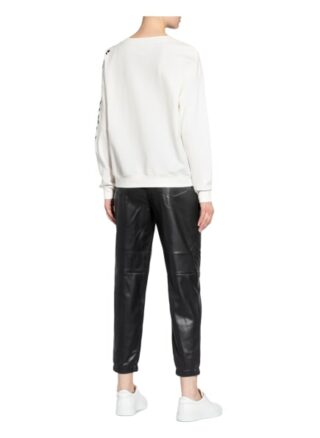 Marc Cain Sweatshirt Mit Paillettenbesatz schwarz