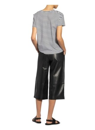 Marc Cain T-Shirt Im Materialmix schwarz