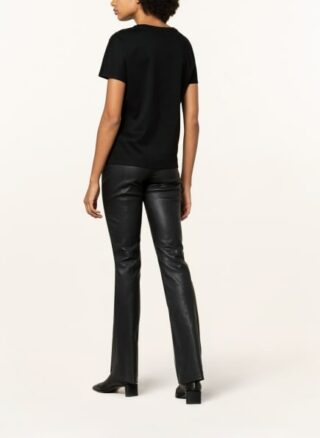 Marc Cain T-Shirt Mit Paillettenbesatz schwarz