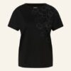 Marc Cain T-Shirt Mit Paillettenbesatz schwarz