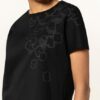 Marc Cain T-Shirt Mit Paillettenbesatz schwarz
