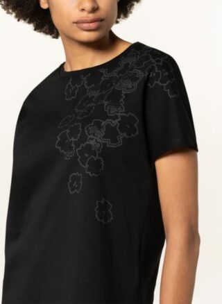 Marc Cain T-Shirt Mit Paillettenbesatz schwarz