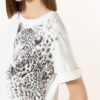 Marc Cain T-Shirts Damen, Weiß