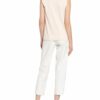 Marc Cain Top Im Materialmix rosa