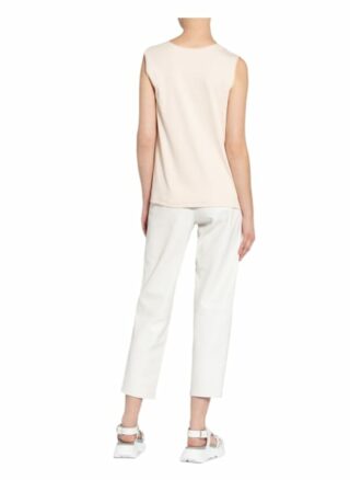Marc Cain Top Im Materialmix rosa