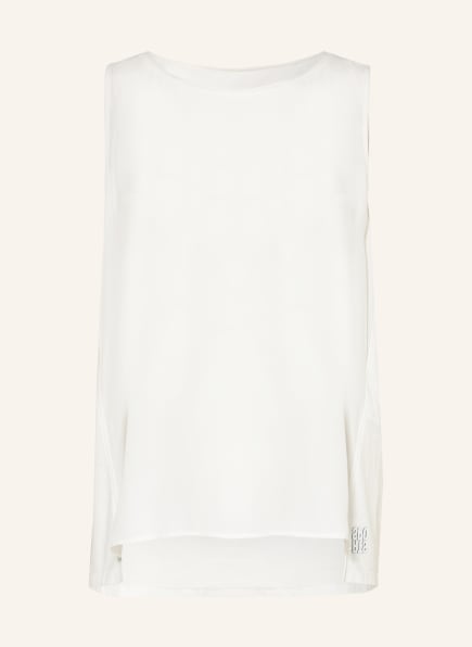 Marc Cain Top Mit Seide weiss Marc Cain Top Mit Seide weiss