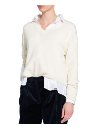 Marc O'polo Alpaka-Pullover weiss